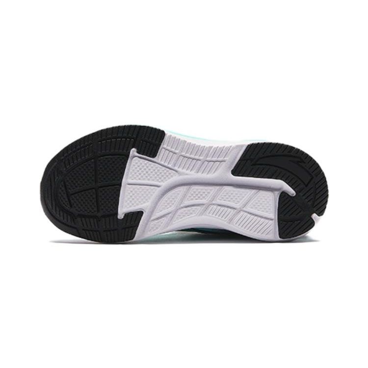 Anta Comfortable Lightweight Shock Absorbing Durable Low Top Kids Running Shoes Kids Sneakers Black White Blue 312419915-1
