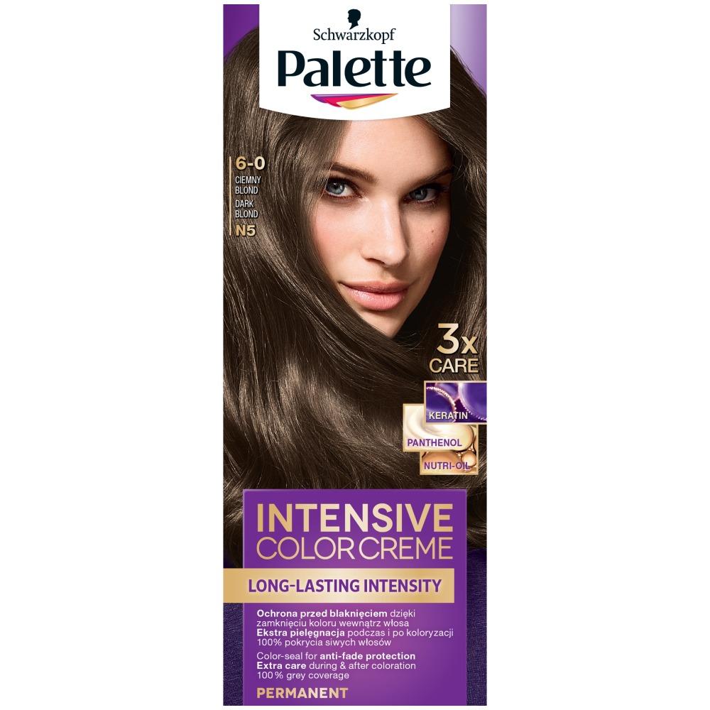 Palette Intensive Color Creme Hair Dye 6-0 (N5) Dark Blonde