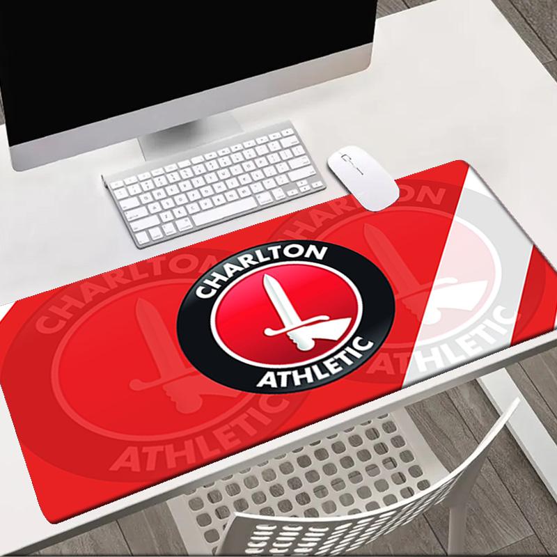 Charlton FC Crest   Mouse pad Office Desk Mat, Gaming Mouse Pad Mousepad, keyboard pad,Heavy-Duty Non-Slip Rubber Backing, Gift