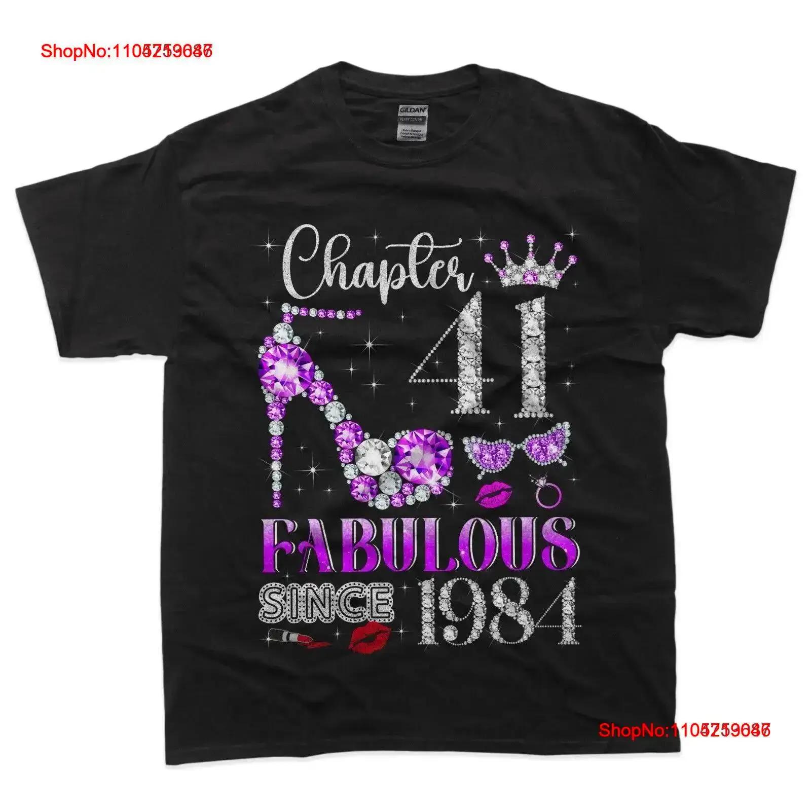 Fabulous Chapter 41 Since 1984 Crown High Heel T-shirt XXXXL