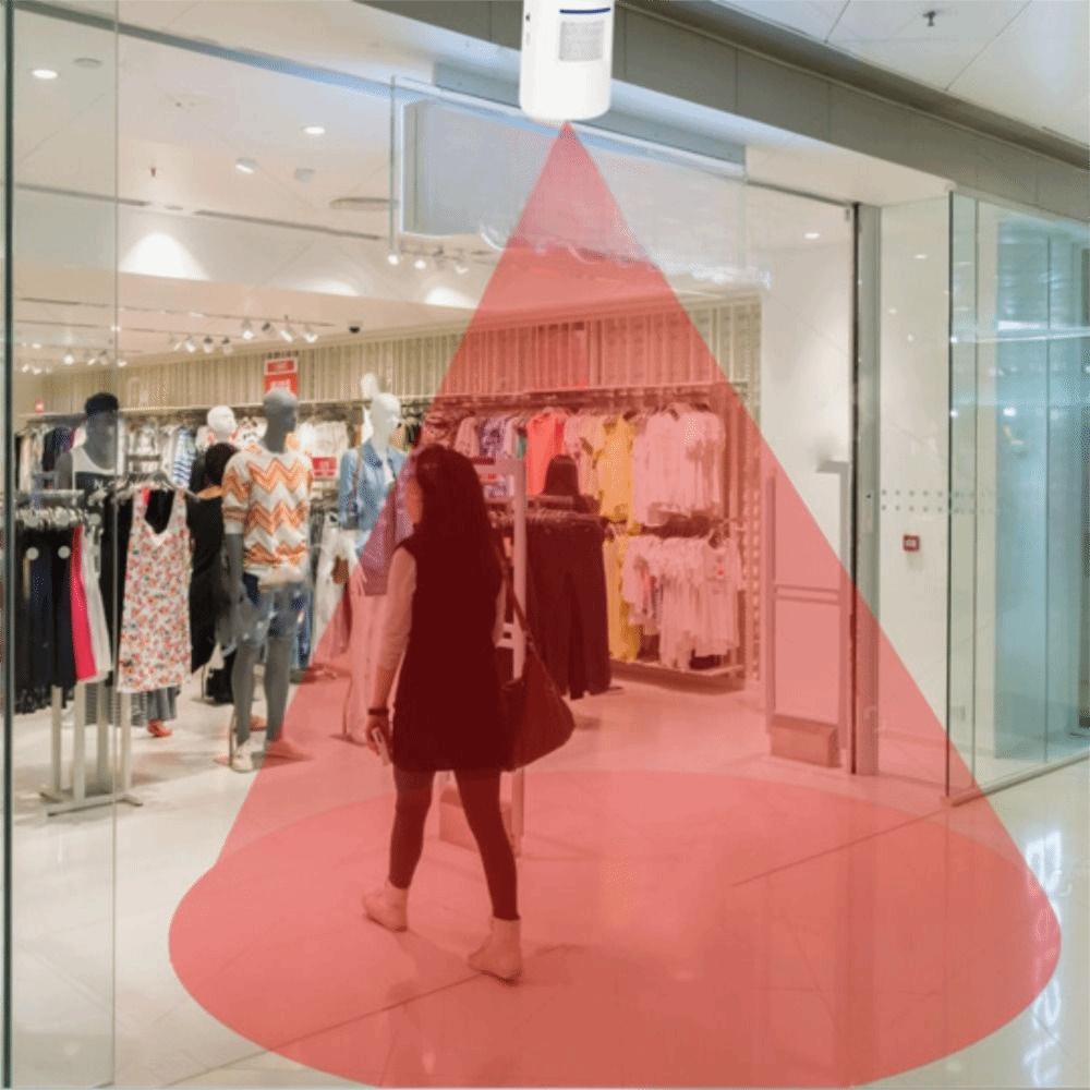 Volume Adjustment PIR Infrared Sensor 38 Chimes Receiver Transmitter Wireless Doorbell Office