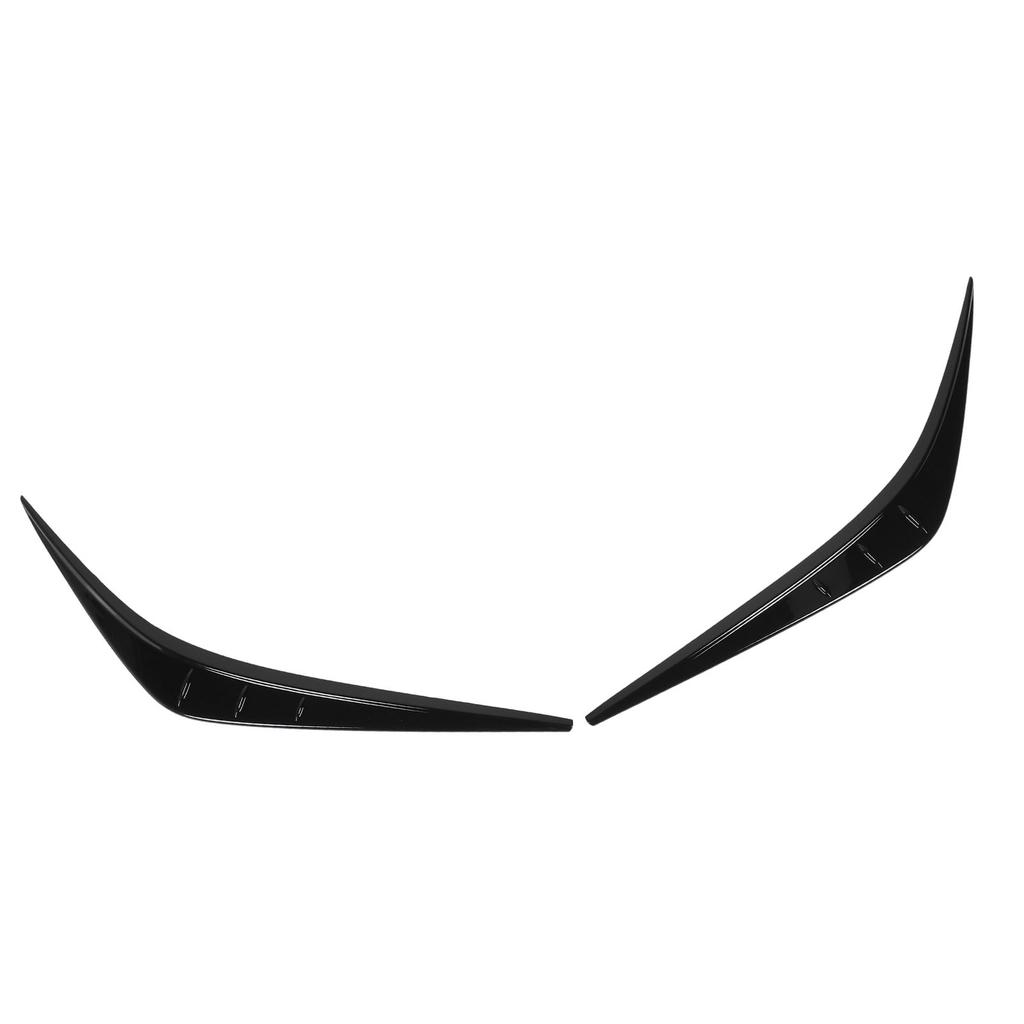 2PCS Headlight Eyebrows Left Right Front Headlamp Eyelid Molding Trim Eyebrow Strip for Yaris Cross XP210 2023 To 2024