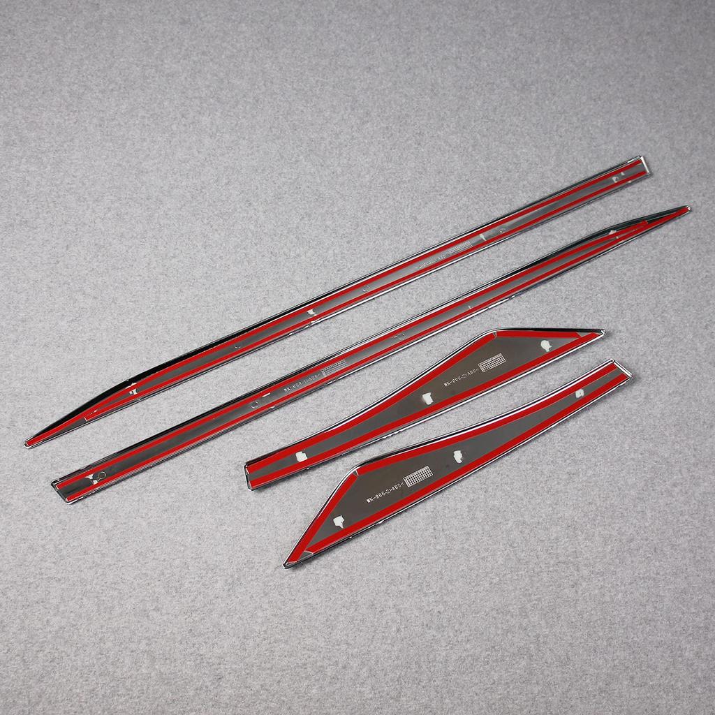 RUIQ Nissan T33 Exterior Side Door Designed Exclusively for Nissan X-Trail (July 2022) Chrome-Plated Under-Molding, X-Trail e-4ORCE