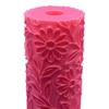 1Pc/1 Set Polymer Clay Flower Texture Roller Pottery Clay Modeling Patterned Roller DIY Household Ceramic Slab Clay Tile Textured Embossing Tools
