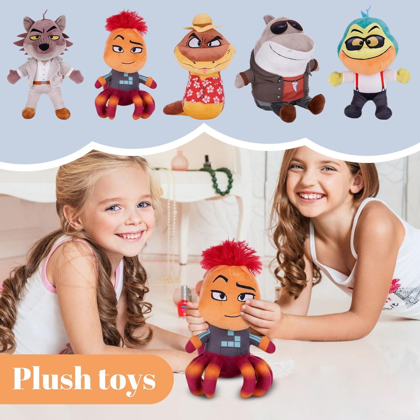 

Мила плюшева лялька. Подарункова мультяшна дитяча ганчіркова лялька One Size