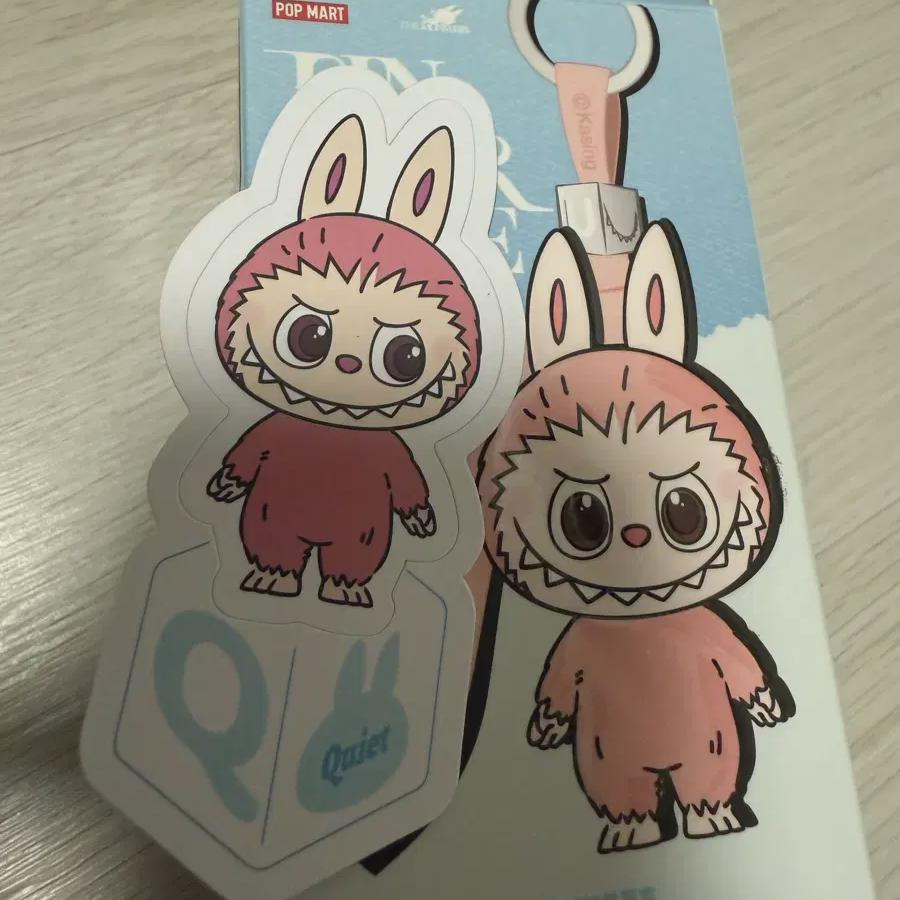 Labubu Mini Password Keyring Q