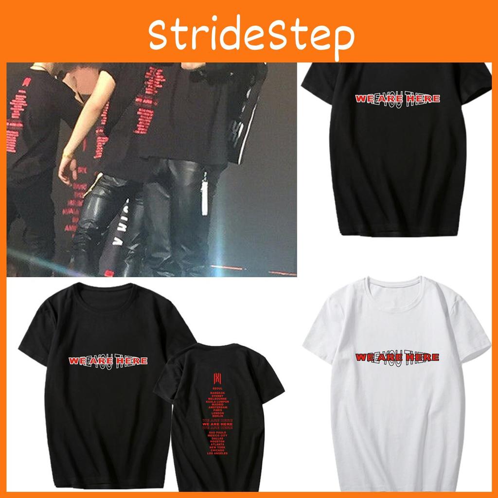 Monsta X Weißes Konzert-T-Shirt für Männer und Frauen mit weichem, bequemem Material