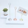 Cute Place Card Holder DIY Note Clamp Stand Party Supplies Table Number Holder  Wedding Anniversary
