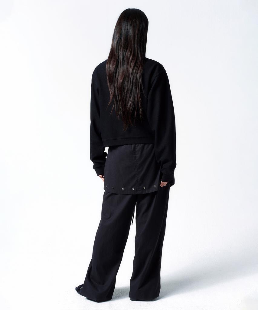Insilence Women Soft Snap Jumper Black