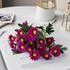 3/15 st Konstgjord blomma 7 grenar UV-beständig Falsk plastblomma Hem Bröllop