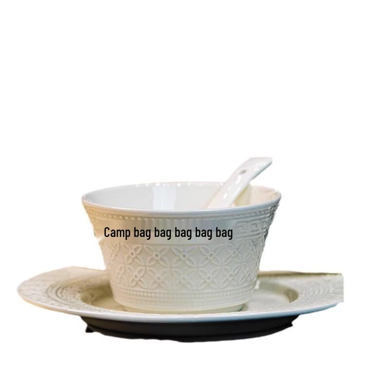Zhishe European Bone China 72-Piece Dinnerware Set