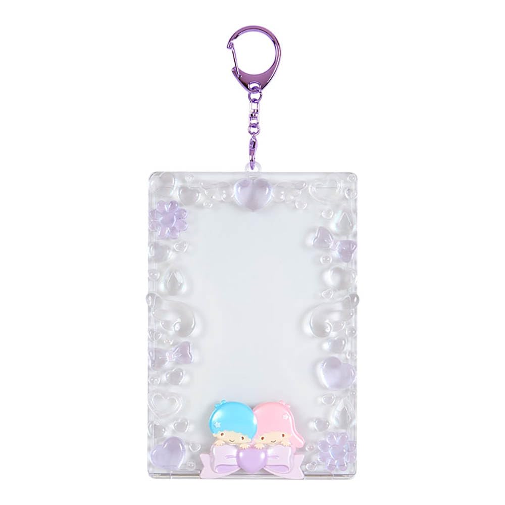 Sanrio Photo Holder Little Twin X 1cm X 14cm Fits Photos Up To 13cm X Item 689921 (Enjoy Idol) Stars. Approx. 9.5cm (W) (D) (H). L-size 9.1cm. No.