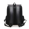 Large Capacity PU Leather Backpack Waterproof Travel Bag Computer Bag  Business Travel
