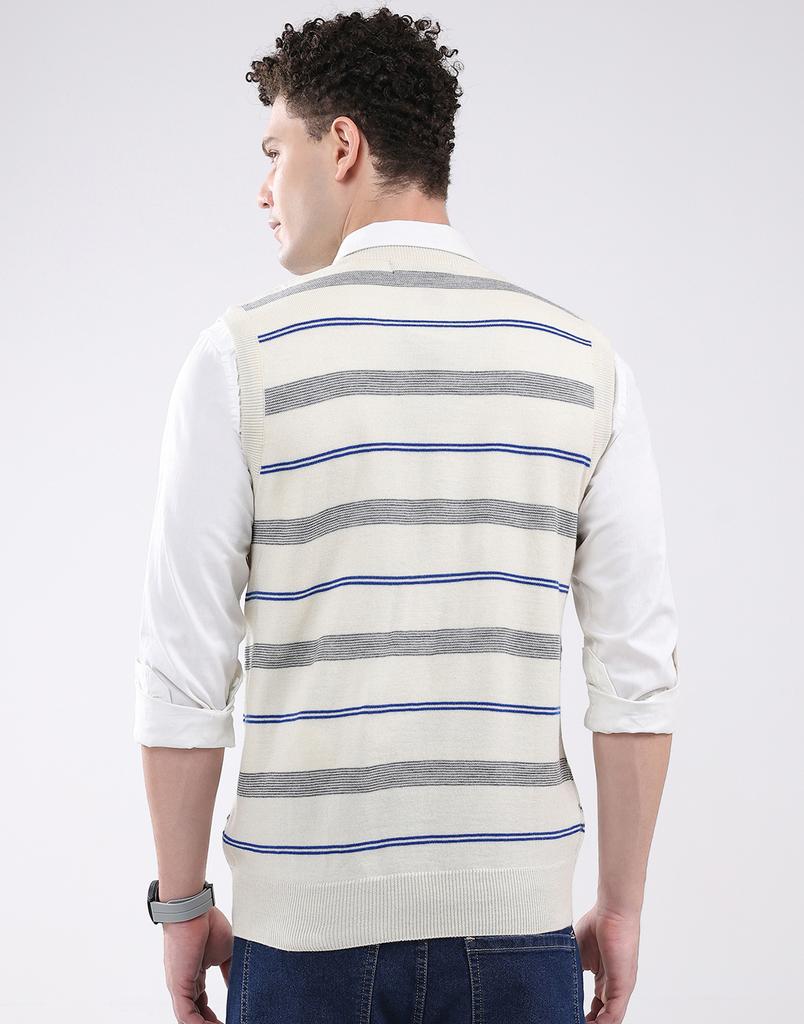 Monte Carlo Men's V Neck Sleeveless Sweater