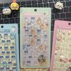 3D Embossed Crystal Stickers for Kids - Giyikawadopamine Handmade Mini Figurines for Decoration and Educational Rewards