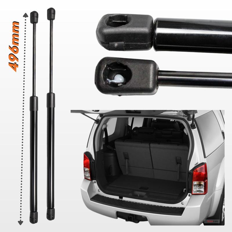 2pcs Car Rear Window Glass or 2 Pcs Tailgate Gas Spring Shock Lift Strut Support Bar Rod for Nissan Pathfinder R51 2005-2012 SUV