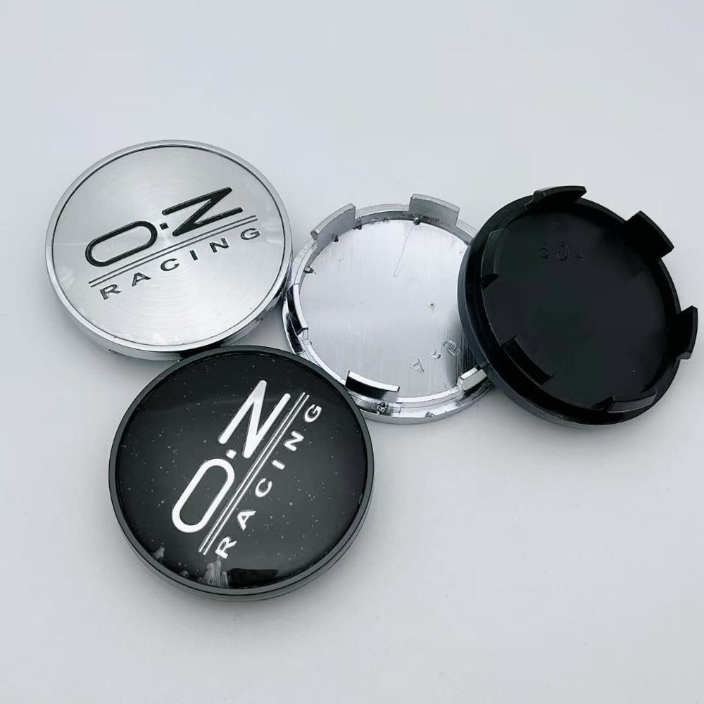 4pcs 65MM Car Wheel Center Caps with OZ O.Z Racing Logo Emblem Car Accessories for Wheels Hub Hubcaps Auto Rim Center Cover