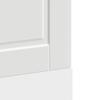 Dishwasher Panel Porto White 60 x 1.5 x 57 cm Wood Based Material