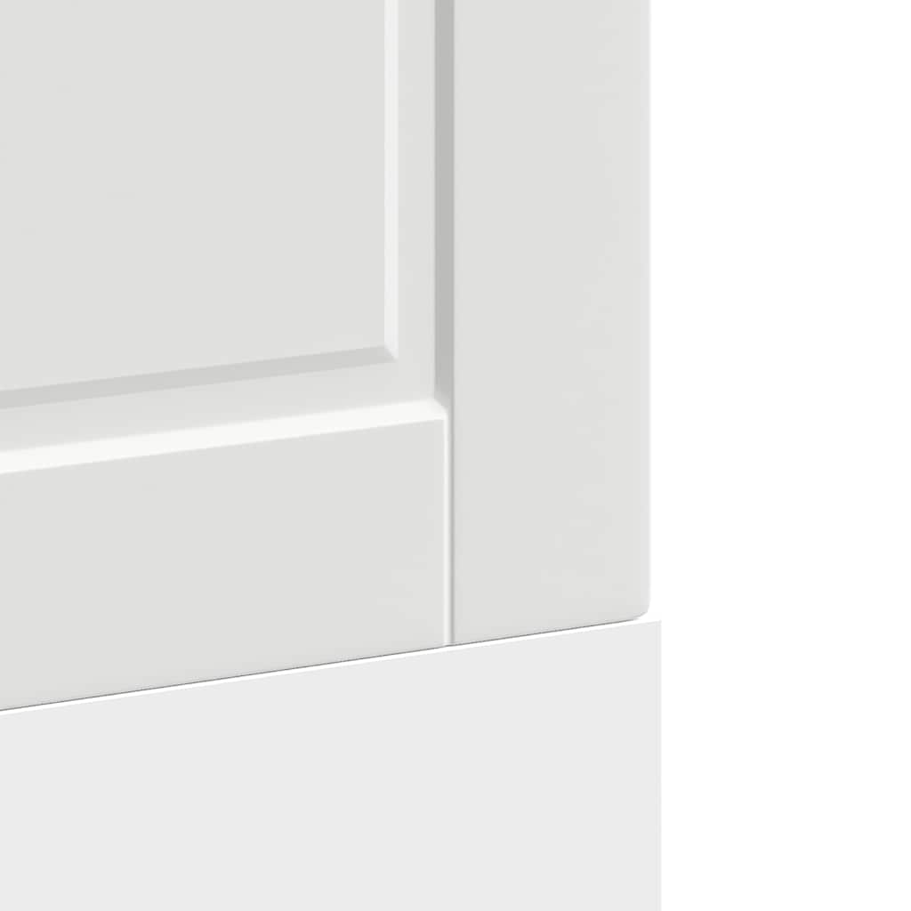 Dishwasher Panel Porto White 60 x 1.5 x 57 cm Wood Based Material