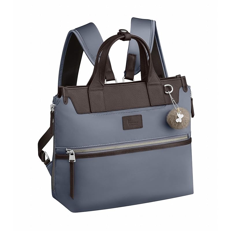 

[Kanana project] rucksack 2way[PJ-14] “Ethical bags made from recycled materials” B5 size compatible Capacity expansion type With simple lock With