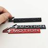 3D Metal Car Styling 4MOTION Logo Sticker Body Badge Tail Decals For VW Tiguan Touareg Golf Passat R32 Atlas Arteon Accessories zd7