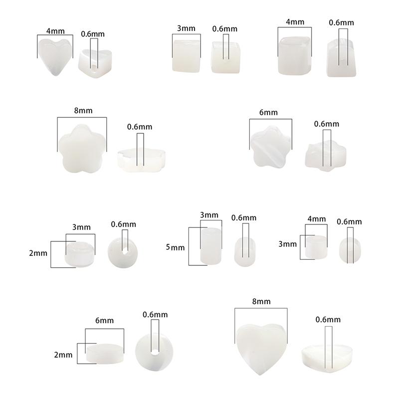 5-15Pcs Natural Seashell Beads For DIY Necklace Bracelet Earrings Jewelry Making