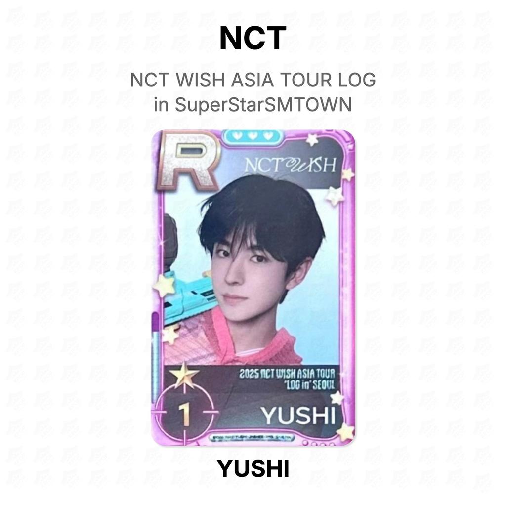 NCT WISH ASIA TOUR LOG in SuperStarSMTOWN Official Photocard