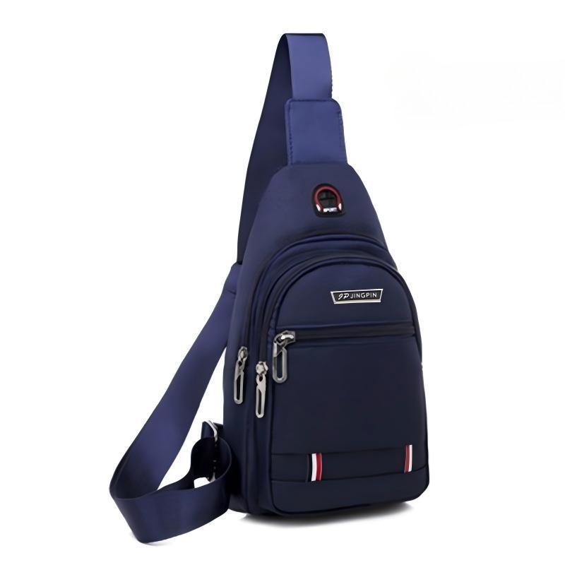 Pánská ležérní taška přes rameno Multifunkční vodotěsná crossbody taška Taška na mobilní telefon Outdoorová cestovní sportovní batoh Business taška přes hrudník