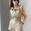 Women's Summer 2026 Chic Two-Piece Set: Petite Professional Workwear Shorts & Suit