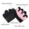 1 Pair Gym Gloves Sweat-absorbing Breathable Anti-slip Men Women Weight Lifting Training Fitness Four-finger Gloves Hand Guard Protector