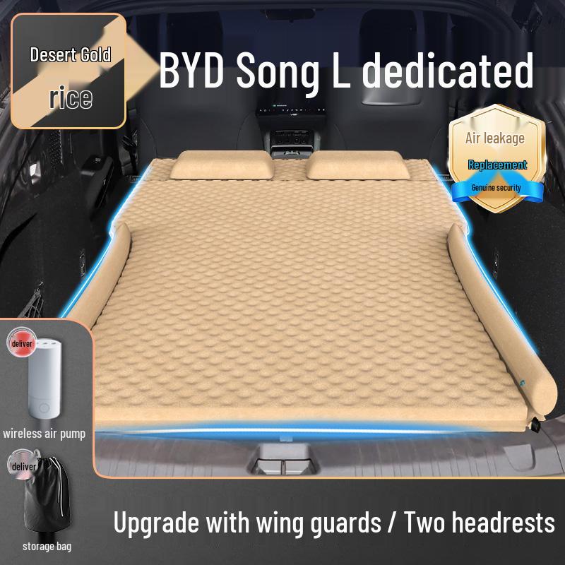 BYD Song L Inflatable Car Mattress Bed for Trunk and Rear Seat
