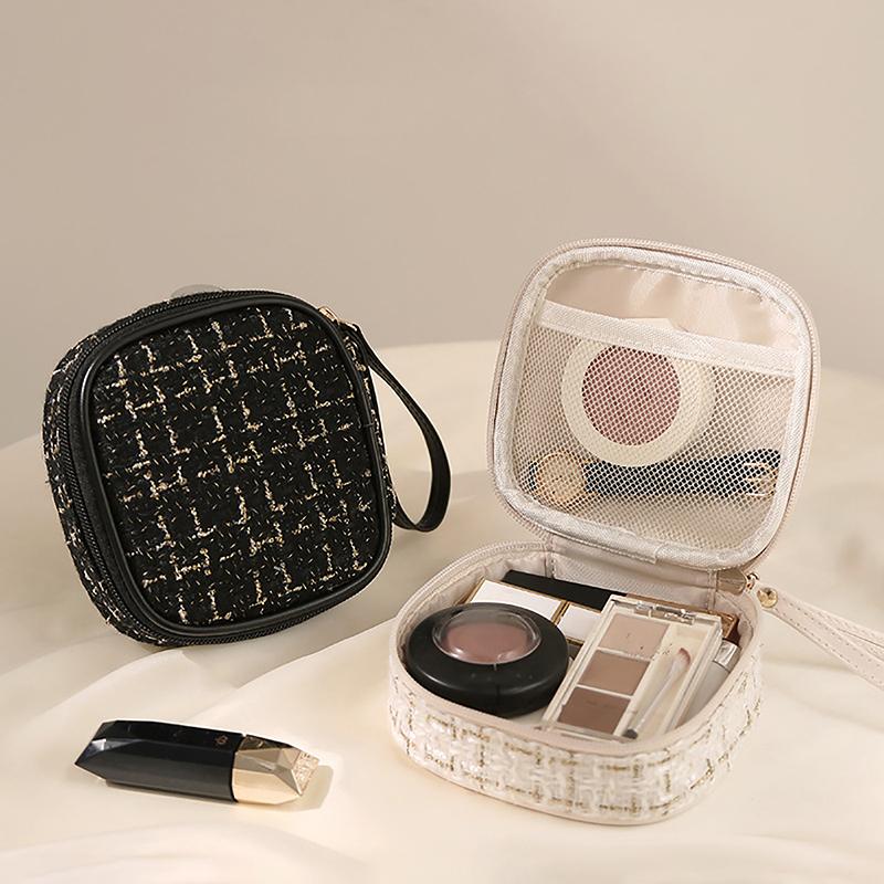 Przenośne Damskie Mini Kosmetyczki Dziewczęce na Makijaż Szminki Saszetka do Przechowywania Wielofunkcyjna Zewnętrzna Podróżna Saszetka do Przechowywania