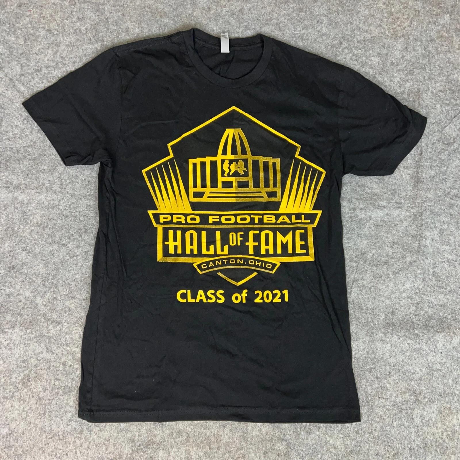 

Hall of Fame Mens Shirt Extra Large Black Short Sleeve Tee John Lynch NFL Top 2XL