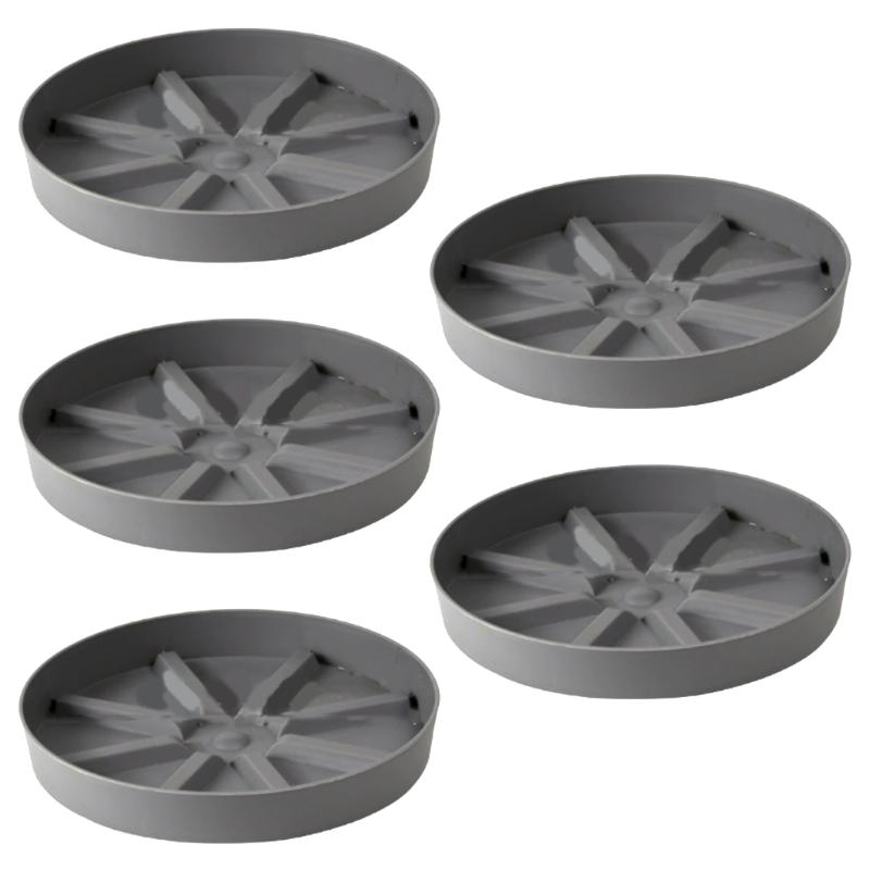 

Aesthetic Appeal Flower Pot Tray Plant Support Tray Breathable Design серый
