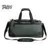 Multi-carry Sports Bag Travel with Independent Shoe Compartment Zipper Closure Large Solid Color Gym Capacity Waterproof Fitness Handbag for Men Women