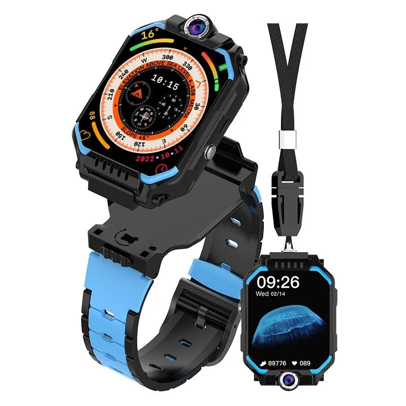New 4G  Kids C68 GPS WIFI Video Call SOS Waterproof Kids Smartwatch Camera Monitor Tracker Locate Mobile Watches