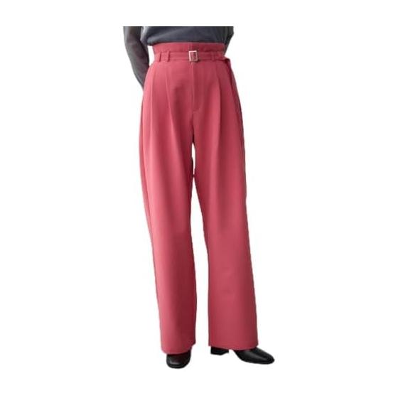[AZUL by moussy] Belt tuck wide pants women s 250ISB31-113C