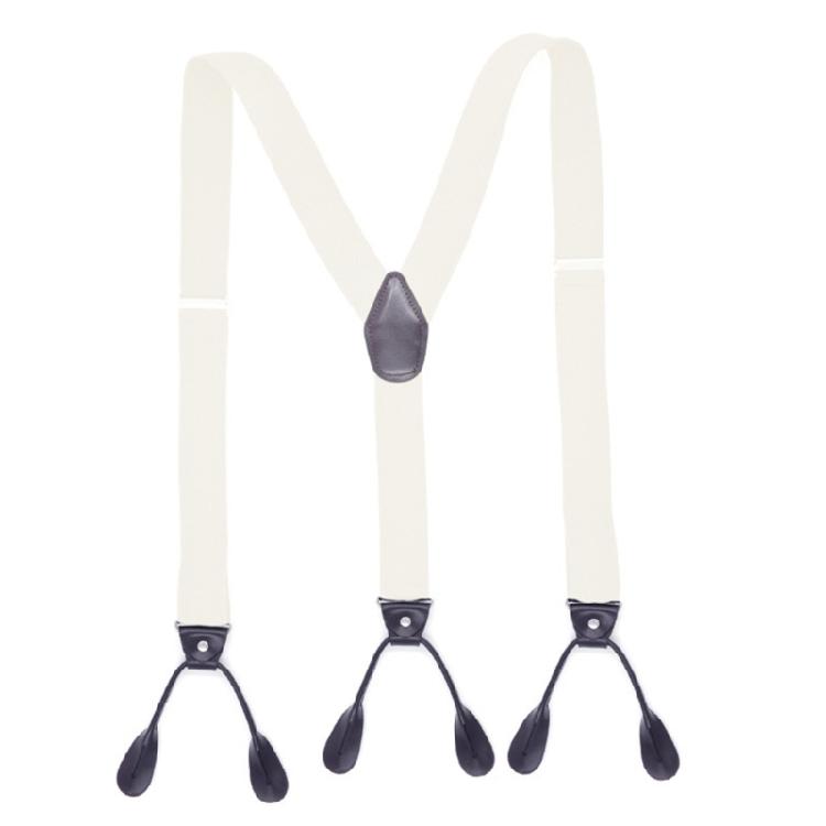 Fashionable Suspenders Perfect for Birthday Wedding, Formal and Casual Occasion Elegant Suspenders Solid Color