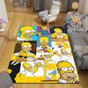 1Pc Homer Simpson Expressions Rug Office Carpet Indoor Outdoor Doormat Nonslip Soft Living Room Christmas Halloween Gift D922896