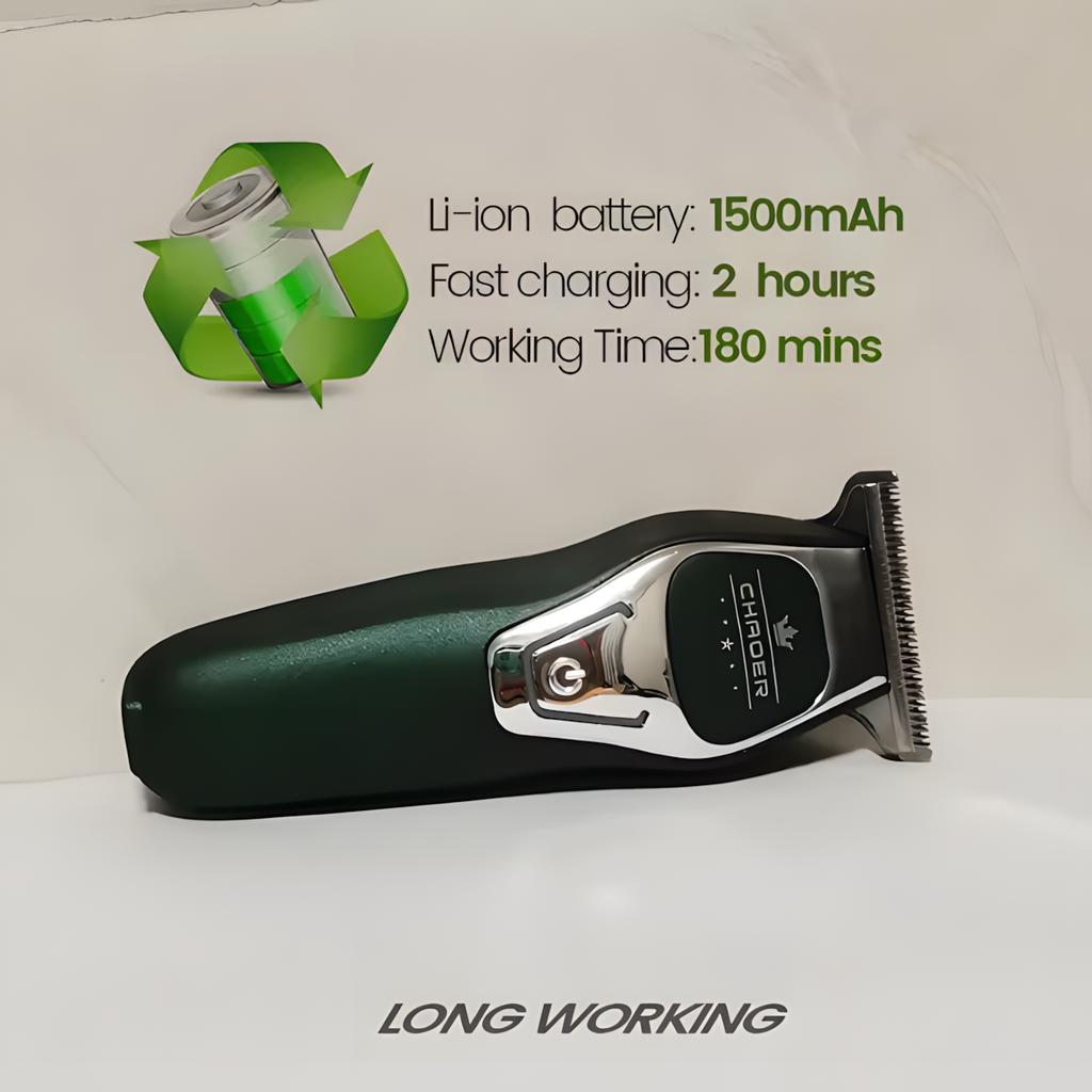 Professional T-Blade Hair Clipper - 0mm Ultra Precise Barber-Grade Shaving & Beard Trimming for Home & Salon Use