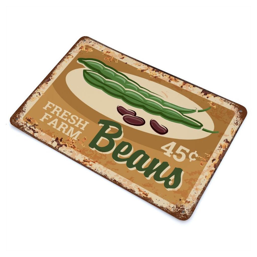 1 Pack Rustic Metal Wall Poster, Weathered Old-style Iron Surface, Ideal Indoor Decoration for Bar Pub Coffee Shop Living Room or Office Wall Display