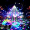3/6 Colors LED Stage Disco Light for Christmas Party Home KTV Wedding Show DJ Ball Party Lights USB Strobe Lighting