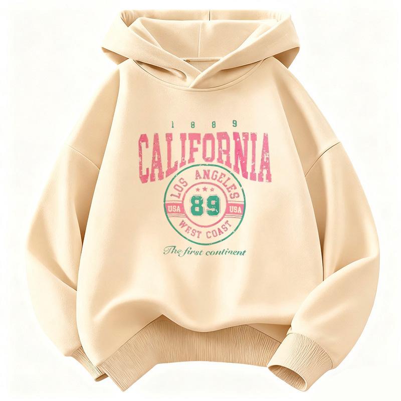 California Los Angeles Fashion Hoodie Kids 2026 Children's Sweatshirt Hoody Casual Hoodies for Boys Girls Clothes