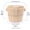 Cedar Wood Steaming Rice Bucket
