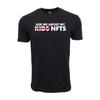 Ask me about my nfts graphic black t shirt