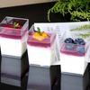 50Pcs Dessert Cups 150ML Dessert Square Cups Washable Parfait Appetizer Cup Dessert Cup Bowl Plastic Dessert Cup For Christmas
