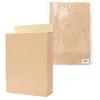Nexta Small Delivery Bags, Envelopes with Opening Tape, No Cutter Needed, Kraft Paper, Plain, Made In Japan, Approx. 32cm (H) X 26cm (W) X 8cm (D), 10