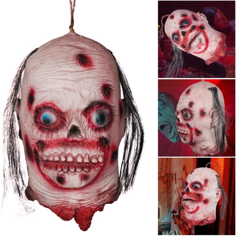Scary Boady Part Decor Horroriable Decorations Bloody Face Ornament for Cosplay