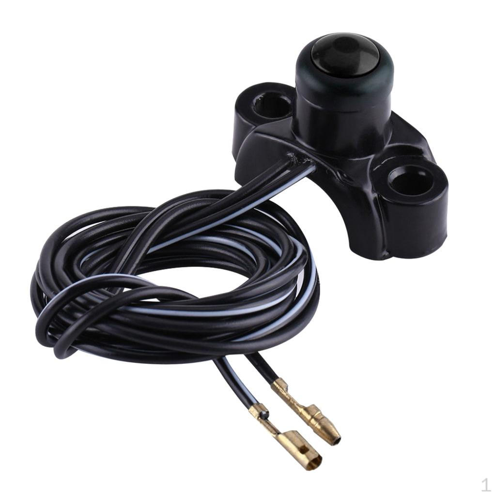 ATV 22mm Handlebar Engine Kill Stop Button Switch
