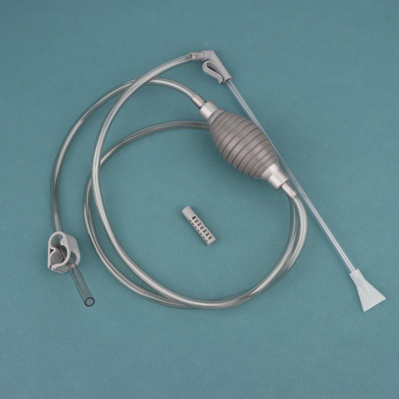 

Сменщик воды для аквариума Очиститель грунта Аквариумный сифон Вакуум Насос для смены воды Водопроводная трубка серый